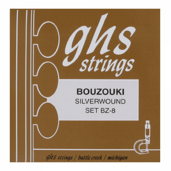 Ghs BZ8 Greek 8 String Bouzouki Set 11’S