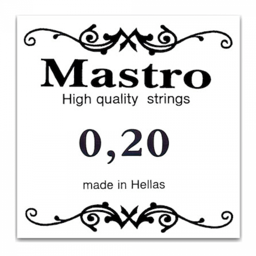 Mastro Silver Plated - 020, Loop End