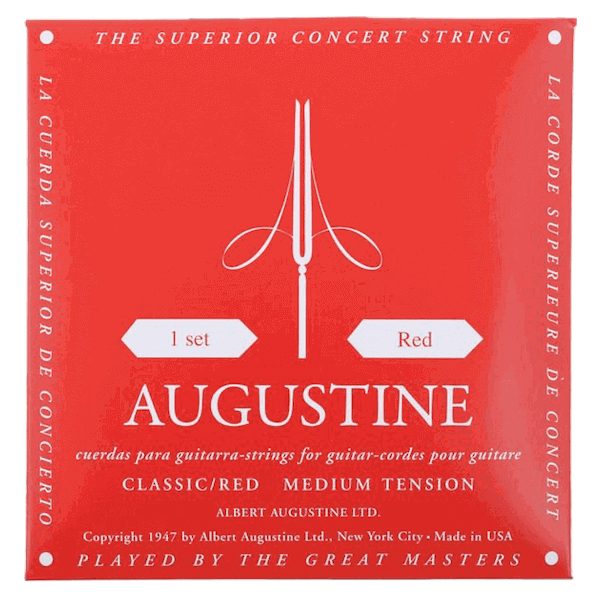 Augustine Concert Red Medium Tension